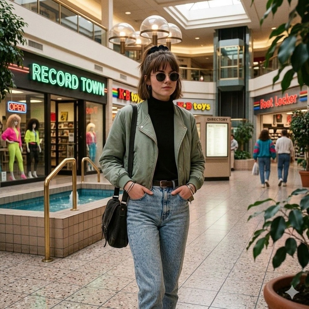 Blank NYC Gorpcore Bomber Jacket Womens L Sage Green Asymmetrical Moto Zip